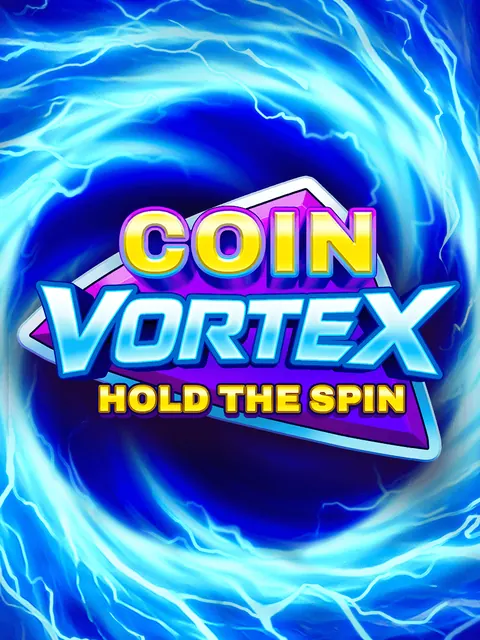 Coin Vortex, slot Hold the Spin di Gamzix su Winnita: logo dentro un vortice blu